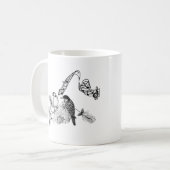 Vintage Vogels Koffiemok (Voorkant links)