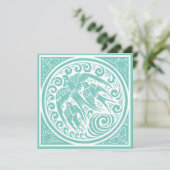Vintage Vogels met Vlinders en Sterren (Staand voorkant)