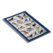 Vintage Vogels Notitieboek (Rechterzijde)