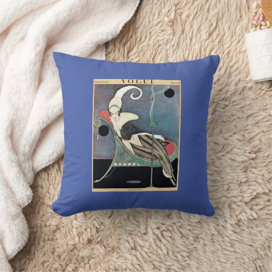 Vintage Vogue Hoesje Kussen (Deken)