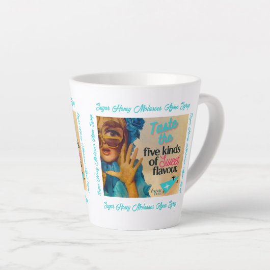 Vintage Voices Latte Mok (Rechterhoek)