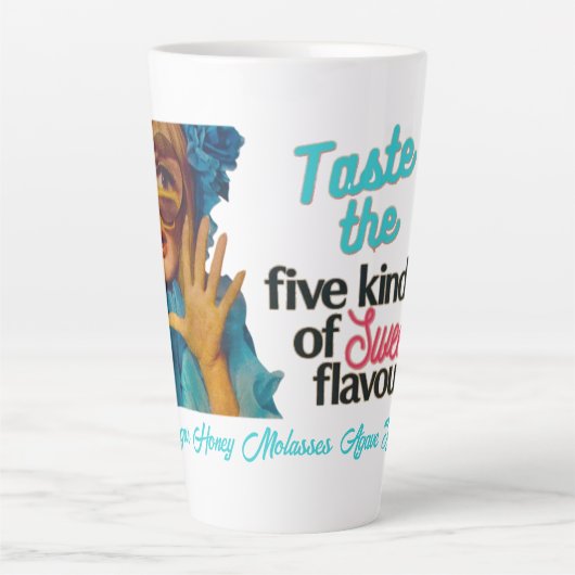 Vintage Voices Latte Mok (Voorkant)