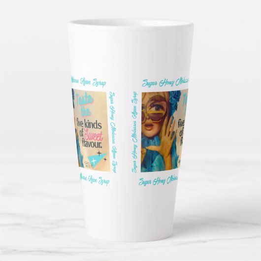 Vintage Voices Latte Mok (Voorkant)