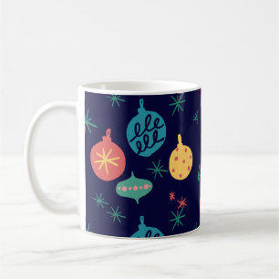 Vintage voor kerstbal Green Yellow Koffiemok