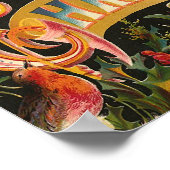 vintage voor "pretkerst" poster (Hoek)