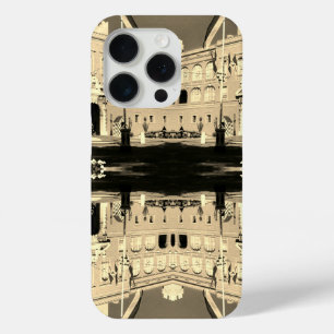 Vintage vorstelijk paleis van Monaco iPhone 15 Pro Case