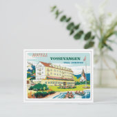 Vintage Voss Noorwegen Briefkaart (Staand voorkant)