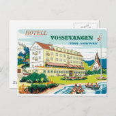 Vintage Voss Noorwegen Briefkaart (Voorkant / Achterkant)