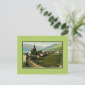 Vintage Voss Vossevangen Noorwegen 1900 Briefkaart (Staand voorkant)