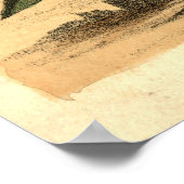 Vintage "Voyage a la Lune" Franse cartoon Poster (Hoek)