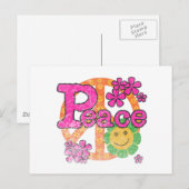 Vintage Vrede Briefkaart (Voorkant / Achterkant)