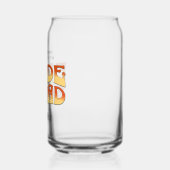 Vintage vrijgezellenfeest Bruids-squad Bruidsmeisj Blikvorm Glas (Links)