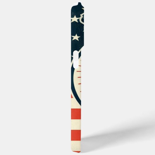 Vintage, Vrijheidsbeeld Case-Mate iPhone Case (Achterkant / Rechts)