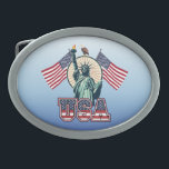 Vintage, Vrijheidsbeeld Gesp<br><div class="desc">.</div>