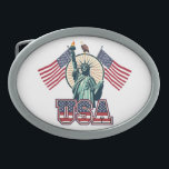 Vintage, Vrijheidsbeeld Gesp<br><div class="desc">.</div>