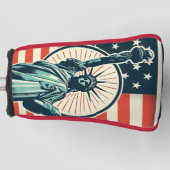 Vintage, Vrijheidsbeeld Golfheadcover (Voorkant)