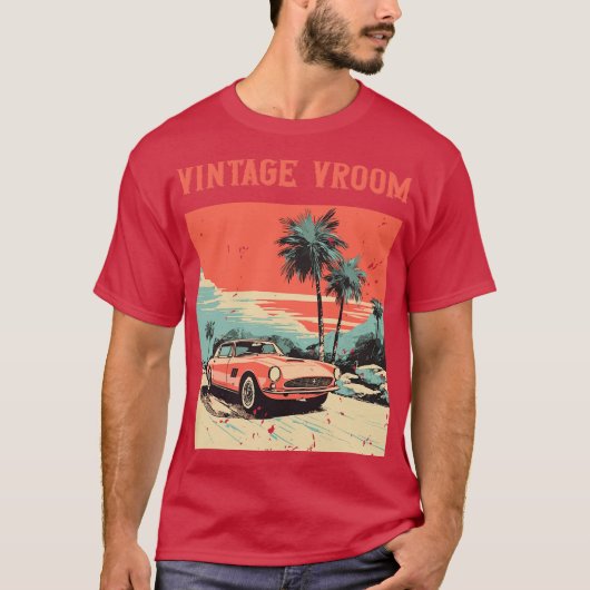 Vintage Vroom T-shirt (Voorkant)