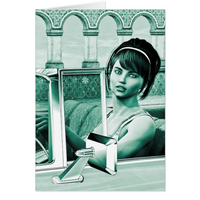 Vintage Vrouw (Voorkant)