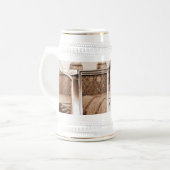 Vintage Vrouw Bierpul (Voorkant links)