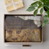 Vintage Vrouw Decoupage Tissuepapier (Geschenk)