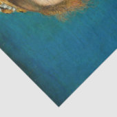 Vintage Vrouw Tissuepapier (Detail)