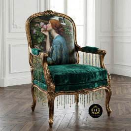 Vintage Vrouw Waterhouse Decoupage Tissuepapier