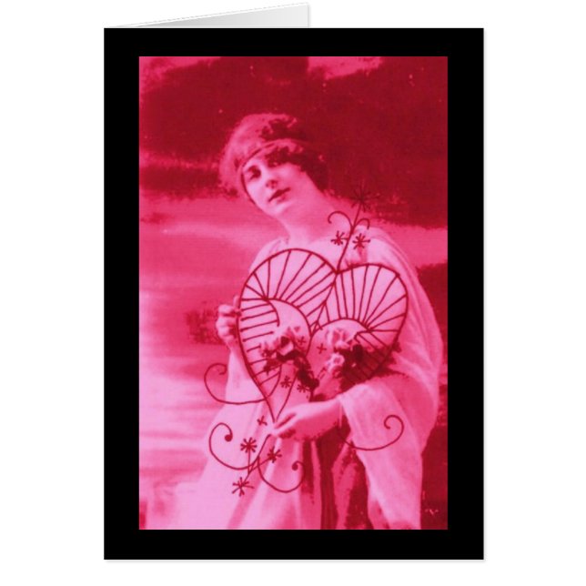 Vintage vrouwen met hart (Voorkant)