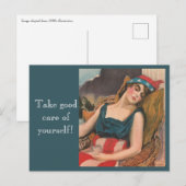 Vintage VS-ansporing ansichtkaart Briefkaart (Voorkant / Achterkant)