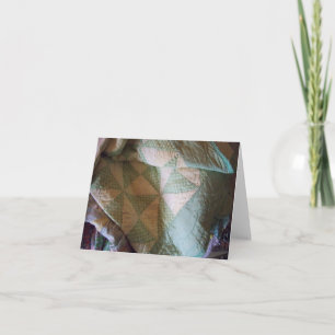 Vintage vuurraddekbed notecard kaart