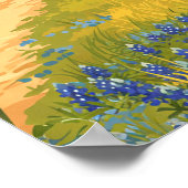 Vintage Waco Texas Poster (Hoek)