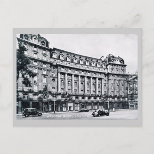 Vintage Waldorf Hotel Londen Briefkaart