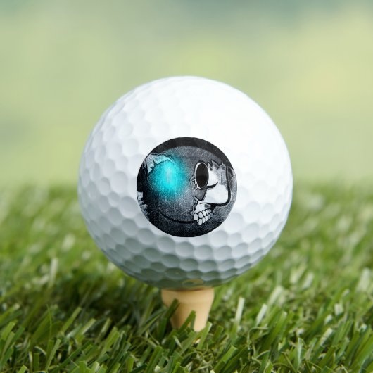 Vintage Walkermoji Golfballen (Insitu Shirt)