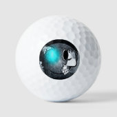 Vintage Walkermoji Golfballen (Voorkant)