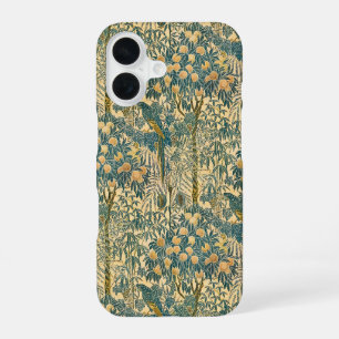 Vintage Walter Crane Ara- en citrusvruchtkunst iPhone 16 Hoesje