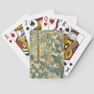 Vintage Walter Crane Ara- en citrusvruchtkunst Pokerkaarten