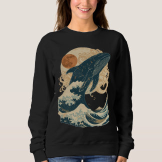 Vintage Walvis Oceaan Golf T-Shirt