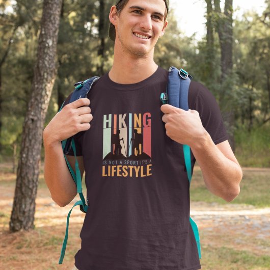 Vintage Wandel Levensstijl T-shirt