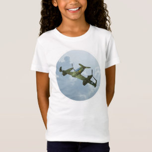 Vintage Warbird Vlucht Militaire Vliegkunst T-shirt