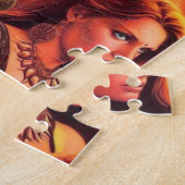Vintage Warrior Koninginnen Legpuzzel (Zijkant)
