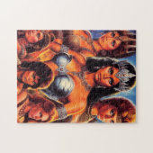 Vintage Warrior Koninginnen Legpuzzel (Horizontaal)