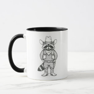 Vintage Wasbeer Cowboy Retro Gestippelde Western M Mok