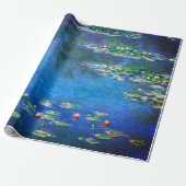 Vintage Water Lilies by Claude Monet Cadeaupapier (Uitgerold)