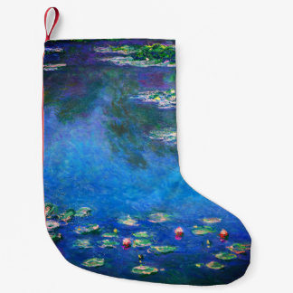 Vintage Water Lilies by Claude Monet Kleine Kerstsok