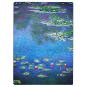 Vintage Water Lilies by Claude Monet Klembord (Achterkant)