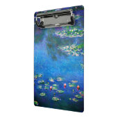 Vintage Water Lilies by Claude Monet Mini Klembord (Angled2)