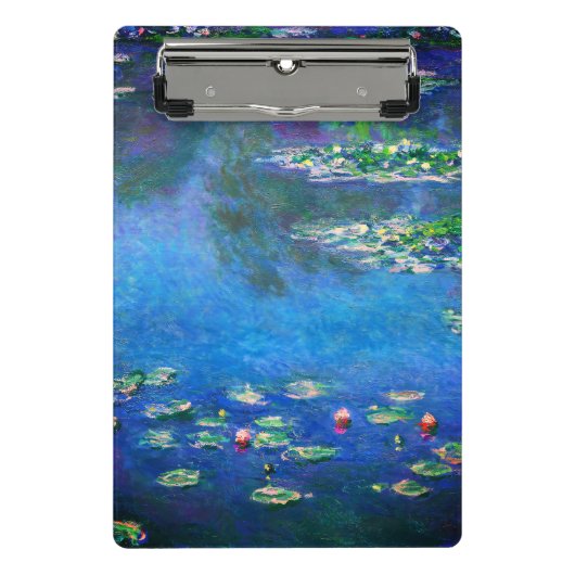Vintage Water Lilies by Claude Monet Mini Klembord (Voorkant)