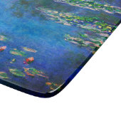Vintage Water Lilies by Claude Monet Snijplank (Hoek)