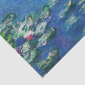 Vintage Water Lilies by Claude Monet Tissuepapier (Detail)