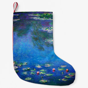 Vintage Waterlelies door Claude Monet Kleine Kerstsok