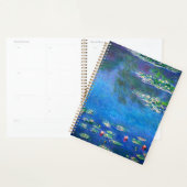 Vintage Waterlelies door Claude Monet Planner (Display)